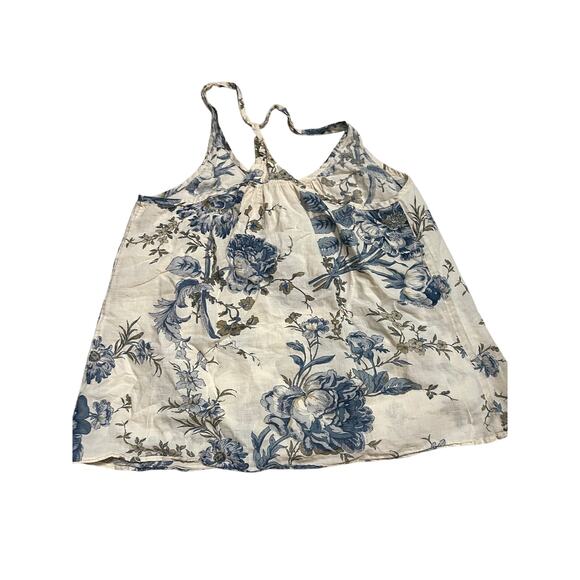 Bsbee Cotton Floral Pajama Set Toile Cottagecore Costal Womans S/M - Picture 4 of 10